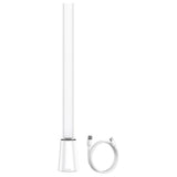 Baseus Lampa de Birou Smart Eye (Dgzg-02), Reincarcabil, 2200mAh, Type-C Cable, Alb