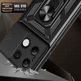 Husa pentru Xiaomi Redmi Note 13 4G, Techsuit CamShield Series, albastru