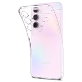 Husa pentru Samsung Galaxy A55 5G, Spigen Liquid Crystal (ACS07537), transparenta