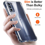 Husa pentru Motorola Moto G31, Techsuit Shockproof Clear Silicone, transparenta