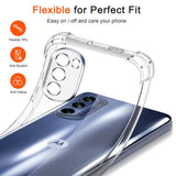 Husa pentru Motorola Moto G31, Techsuit Shockproof Clear Silicone, transparenta