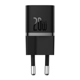Incarcator retea Baseus (P10110900113-00), Type-C Cable Included, GaN, Type-C, 20W, 1m, negru