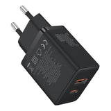 Incarcator retea Baseus (P10111404113-00), USB, Type-C, Incarcare rapida 30W, negru