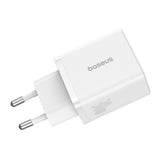 Incarcator retea Baseus (P10111404213-00), USB, Type-C, Incarcare rapida 30W, alb