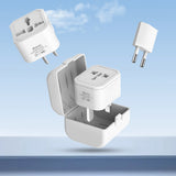 Yesido Adaptor pentru Calatorie Plug (MC25), Universal, AC pentru CN/US/EU/UK, 750W, Alb
