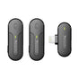 Microfon Yesido Lavalier Microphone 2in1 (KR16), Lightning, 70mAh, Wireless, 2.4GHz, negru