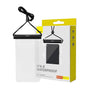 Baseus Husa Impermeabila (P60263701113-00), IPX8, cu Cylindrical Slide Lock, pentru Phone 7.2, Negru