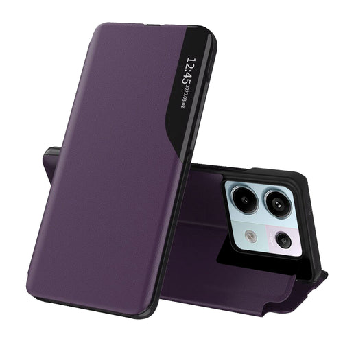 Husa pentru Xiaomi Redmi Note 13 Pro 5G, Techsuit eFold Series, mov