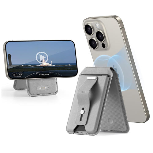 Portofel ESR Suport de birou HaloLock Findmy Wallet, gri