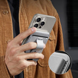 Portofel ESR Suport de birou HaloLock Findmy Wallet, gri