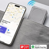 Portofel ESR Suport de birou HaloLock Findmy Wallet, gri