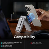 Portofel ESR Suport de birou HaloLock Findmy Wallet, gri