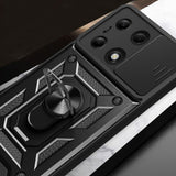 Husa pentru Xiaomi Redmi Note 13 Pro 4G, Techsuit CamShield Series, albastru