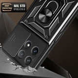 Husa pentru Xiaomi POCO X6 Pro, Techsuit CamShield Series, albastru