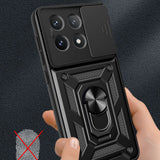 Husa pentru Xiaomi POCO X6 Pro, Techsuit CamShield Series, albastru