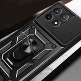 Husa pentru Xiaomi POCO X6 Pro, Techsuit CamShield Series, albastru