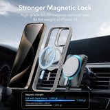 Husa pentru iPhone 15 Pro, ESR Classic Hybrid HaloLock Kickstand, gri
