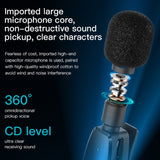 Microfon Yesido (2 pack) Wireless Lavalier Microphones (KR15), 3 in 1 Receiver, TC, Lighting, 3.5mm Jack, 2.4GHz, negru