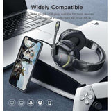 Casti gaming Yesido Wired Headphones (EK01), pentru Gaming, Jack 3.5mm, cu Microphone, RGB LED Lights, negru