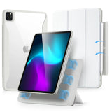 Husa tableta pentru iPad Pro 11 (2024), ESR Rebound Hybrid, alb