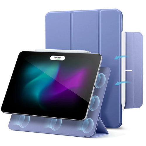 Husa tableta pentru iPad Pro 11 (2024), ESR Rebound Magnetic, mov