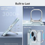 Husa pentru iPhone 15, ESR Classic Hybrid HaloLock Kickstand, bleu