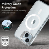 Husa pentru iPhone 15, ESR Classic Hybrid HaloLock Kickstand, bleu