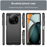 Husa pentru Xiaomi Redmi A3, Techsuit Carbon Silicone, albastru