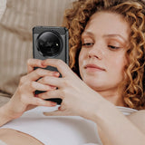 Husa pentru Xiaomi Redmi A3, Techsuit Carbon Silicone, albastru