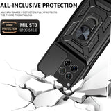 Husa pentru OnePlus 12R, Techsuit CamShield Series, albastru