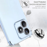 Husa pentru Realme C51, Techsuit Shockproof Clear Silicone, transparenta
