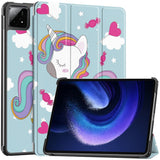 Husa tableta pentru Xiaomi Pad 6S Pro 12.4, Techsuit FoldPro, Unicorn