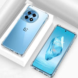 Husa pentru OnePlus 12R, Techsuit Shockproof Clear Silicone, transparenta