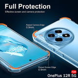 Husa pentru OnePlus 12R, Techsuit Shockproof Clear Silicone, transparenta