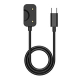 Incarcator wireless Techsuit SmartWatch Wireless Cablu de incarcare (WCC1), Type-C, pentru Samsung Galaxy Fit3, 5V, 1A, 5W, 1m, negru