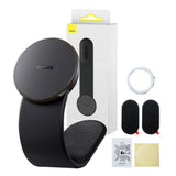 Suport auto Baseus C02 (SUCC000201), Prindere magnetica, Flexibil Design, pentru Bord, negru