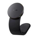 Suport auto Baseus cu Wireless Charging C02 Pro (C40156000111-00), Prindere magnetica pentru Bord, 15W, negru