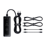 Incarcator wireless Baseus (P10163901113-00), GaN, 3x USB-C, USB, DC, 240W, 1m, negru