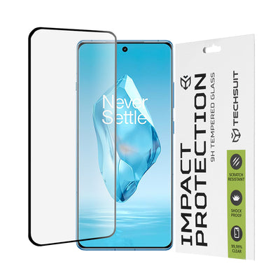 Folie de protectie pentru OnePlus 12R, Techsuit 111D Full Cover / Full Glue Glass / 3D Curved Screen