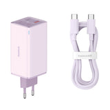 Incarcator retea Baseus GaN6 Pro (P10162705532-00), Type-C Cable Included, 2x USB, 2x Type-C, 100W, 100W, 20V, 5A, 1m, mov
