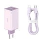 Incarcator retea Baseus GaN6 Pro (P10162705532-00), Type-C Cable Included, 2x USB, 2x Type-C, 100W, 100W, 20V, 5A, 1m, mov