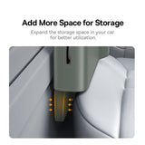 Baseus Car Storage Box Organizefun (C20256502831-00), Pu, Cotton, 270 X 170 X 168mm, Frosted Gri
