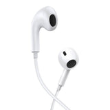 Baseus Casti cu Fir Encok CZ17 (A00170000213-Z1), Type-C, Half-In-Ear, 1.1m, 20Hz-20kHz, Moon Alb