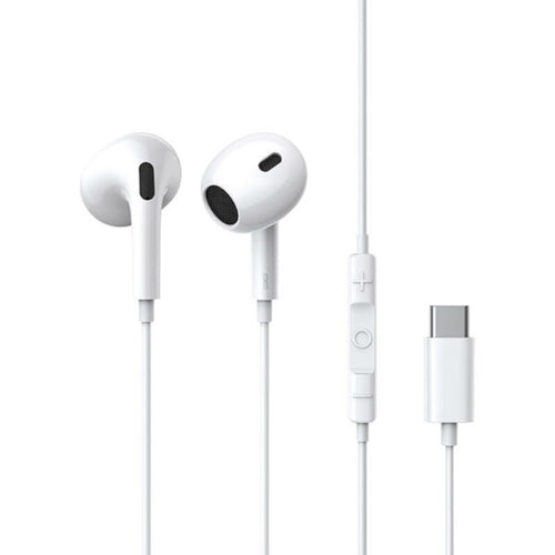 Baseus Casti cu Fir Encok CZ17 (A00170000213-Z1), Type-C, Half-In-Ear, 1.1m, 20Hz-20kHz, Moon Alb