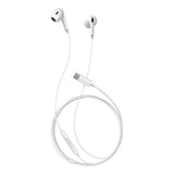 Baseus Casti cu Fir Encok CZ17 (A00170000213-Z1), Type-C, Half-In-Ear, 1.1m, 20Hz-20kHz, Moon Alb