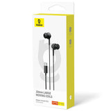 Casti cu Fir Baseus Encok CZ11 (A00164300113-Z1), Type-C, In-Ear, Cluster Negru