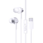 Casti cu Fir Baseus Encok CZ11 (A00164300213-Z1), Type-C, In-Ear, Moon Alb