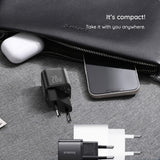 Incarcator retea Baseus (P10162503213-00), GaN5S, Type-C, 20W, alb