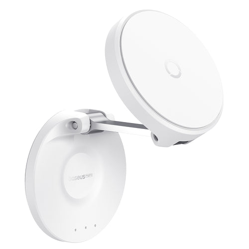 Suport de birou Baseus birou MagPro (B10564101211-00), Pliabil Phone Mount, alb