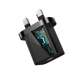 Incarcator retea Baseus Super Si (Ccsup-K01), UK Plug, Type-C, Incarcare rapida 20W, negru